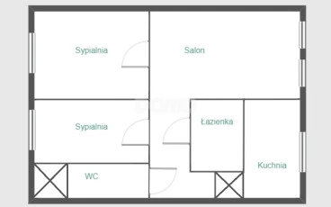 Garncarska | 3 pok. | Przestronne | Blisko centrum